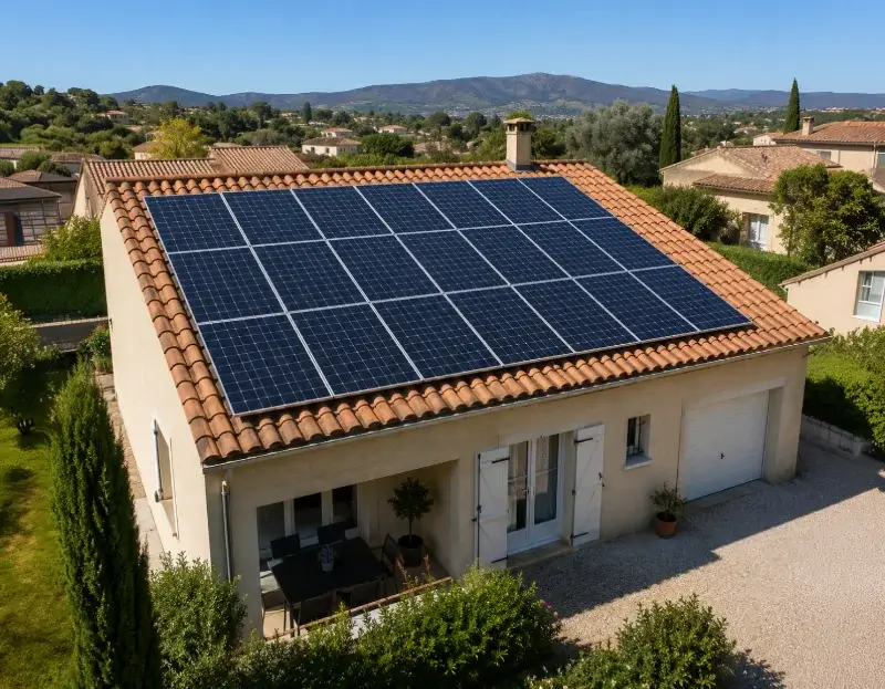 Prime à l'autoconsommation panneaux solaires Ensigné — aide financière de l'État